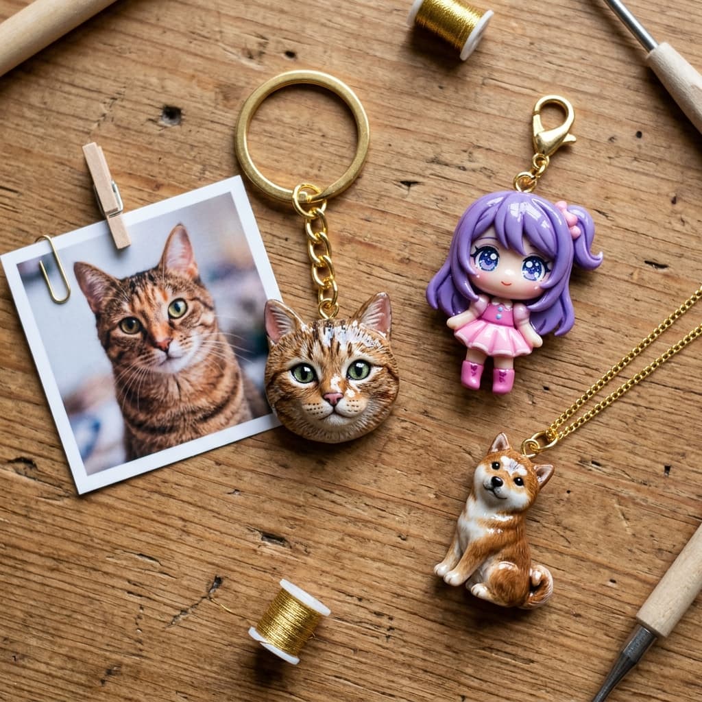 Custom Character Charm