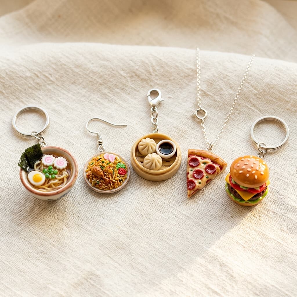 Custom Mini Food Charm